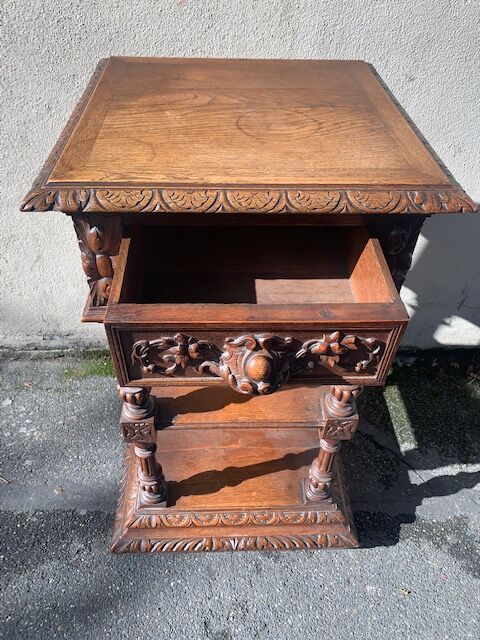 Louis XIII style bedside