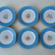 6 dessert plates in porcelain Old Paris 19th century