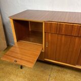 Mid-Century Retro Vintage Teak Cocktail Credenza / Sideboard by Beautility