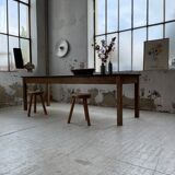Black pine farm table 250 cm