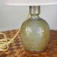 Gray pyrite stoneware lamp
