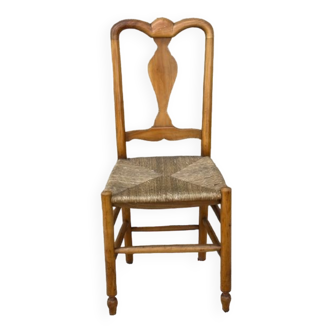 Chaise paillée