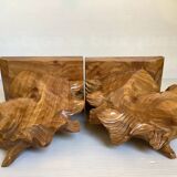 Pair of horse bookends
