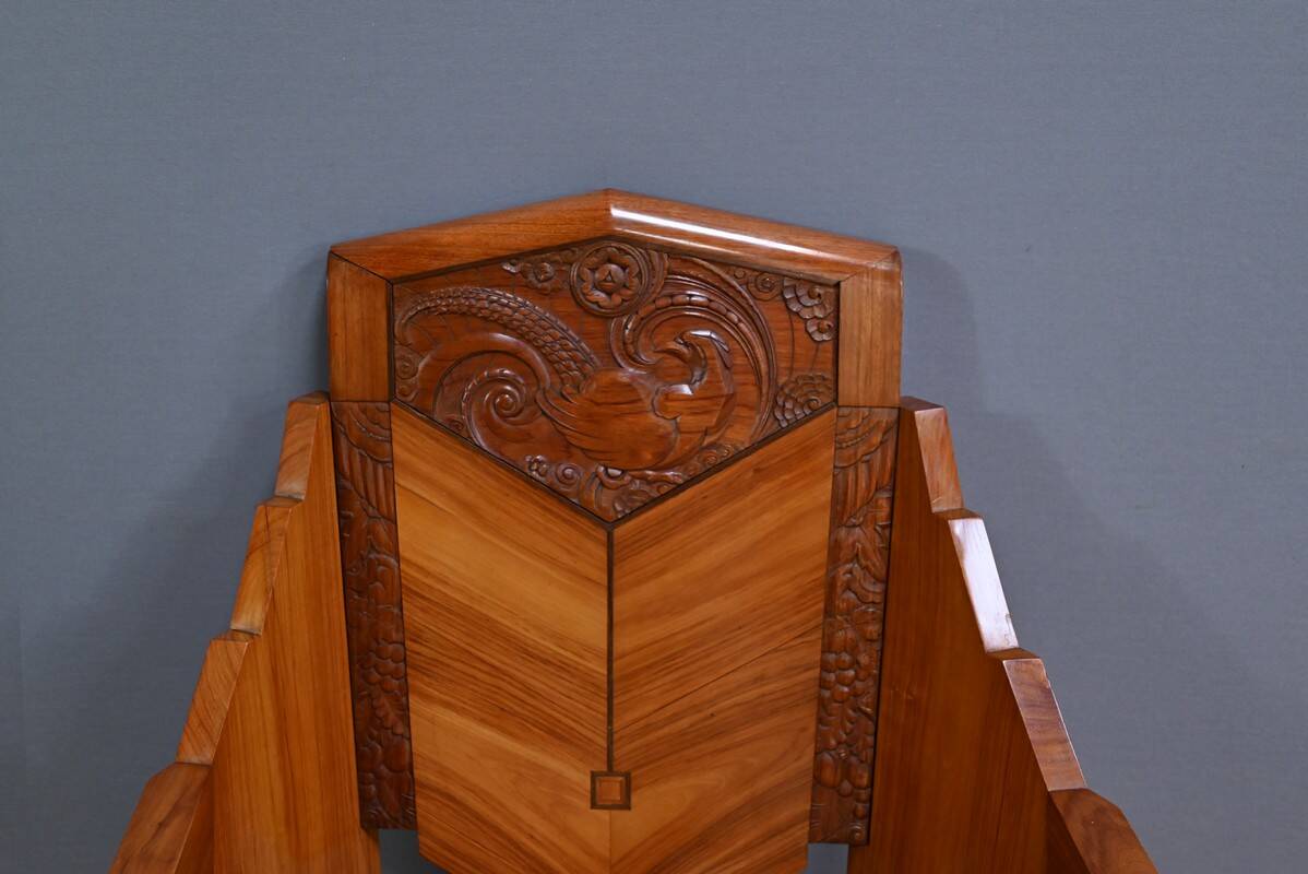 Set of 6 Rosewood Armchairs, Art Deco – 1910