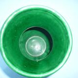 Dark green vase from the 1950s