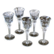 Verre à vin gravés