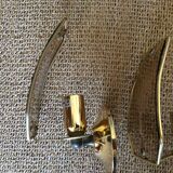 4 vintage wall lamps