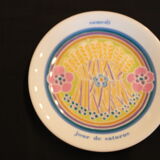 7 plates in Porcelaine de Paris