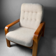 Scandinavian armchair Mobel BB Fabrik