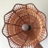 Vintage wicker suspension