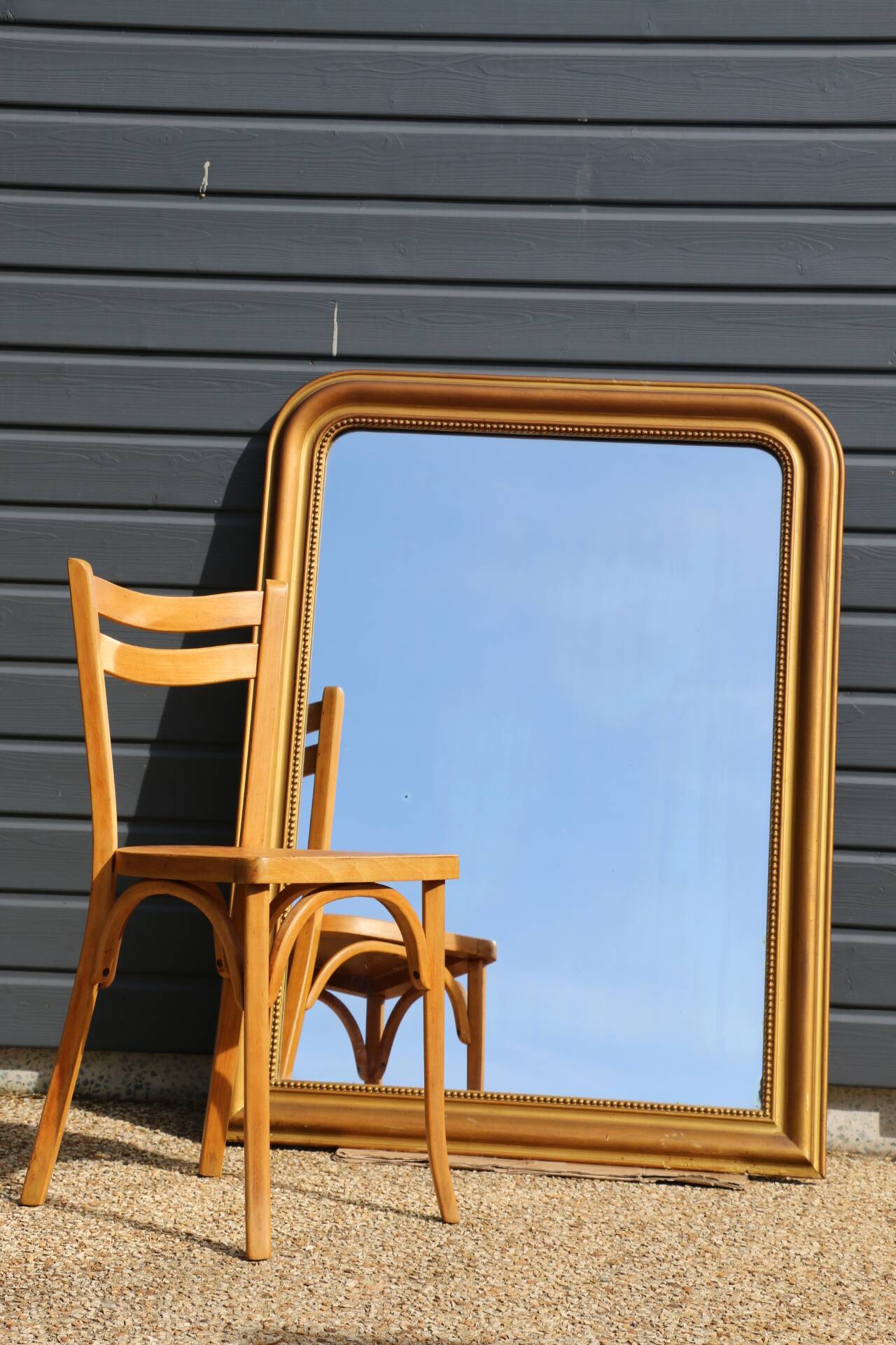 Antique gold mirror 1200mm