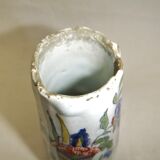 Vase Desvres Fourmaintraux Rouen Molicorne cornucopia of plenty
