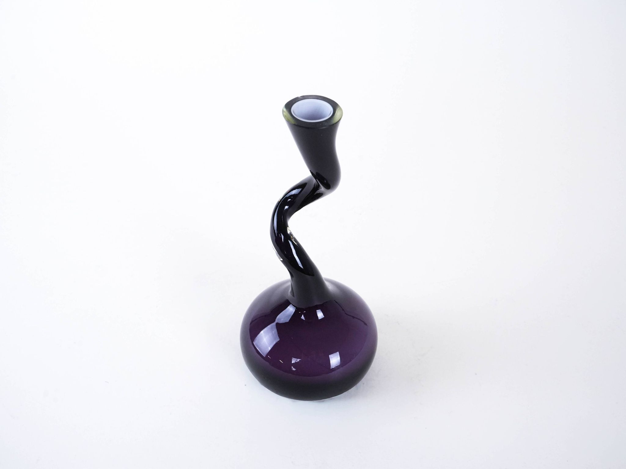Purple vase, Danish design, 1990s, made in Denmark