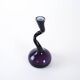 Purple vase, Danish design, 1990s, made in Denmark
