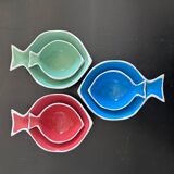 Appetizer set with 6 fish bowls