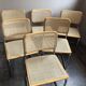 6 chaises B32  de Marcel Breuer - fabrication italienne
