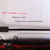 Typewriter Triumph Adler Tippa Model of the 1970s - Made in Holland