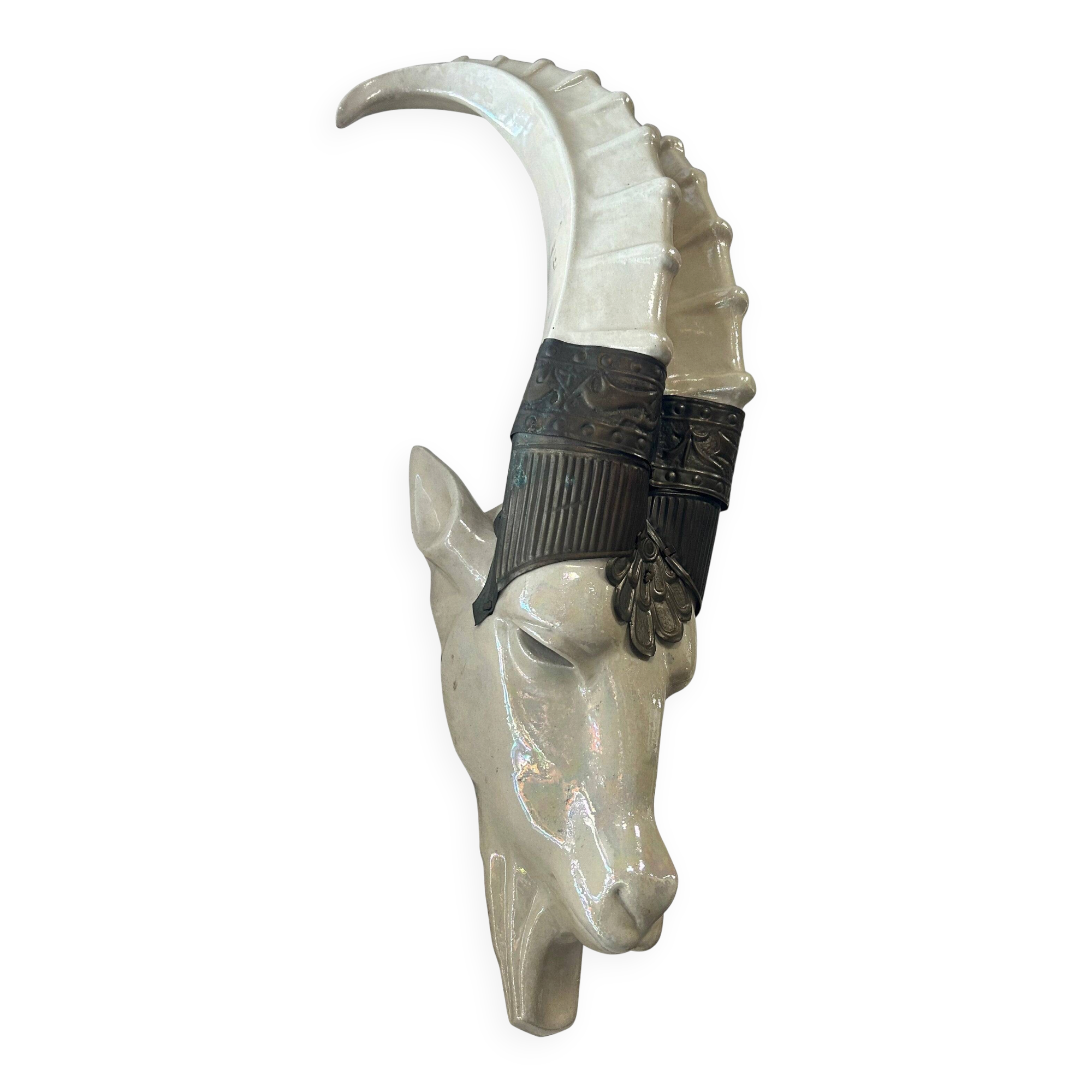 Capricorn Art Deco wall lamp