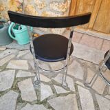 4 Scandinavian chairs by Börge Lindau