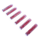 6 knife holders from the vannes le chatel crystal works - france 1765