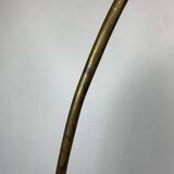 Patinated rustic copper and steel floor lamp with lantern, Indonesia 1980s