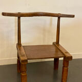 Traditional old Baoulé chair