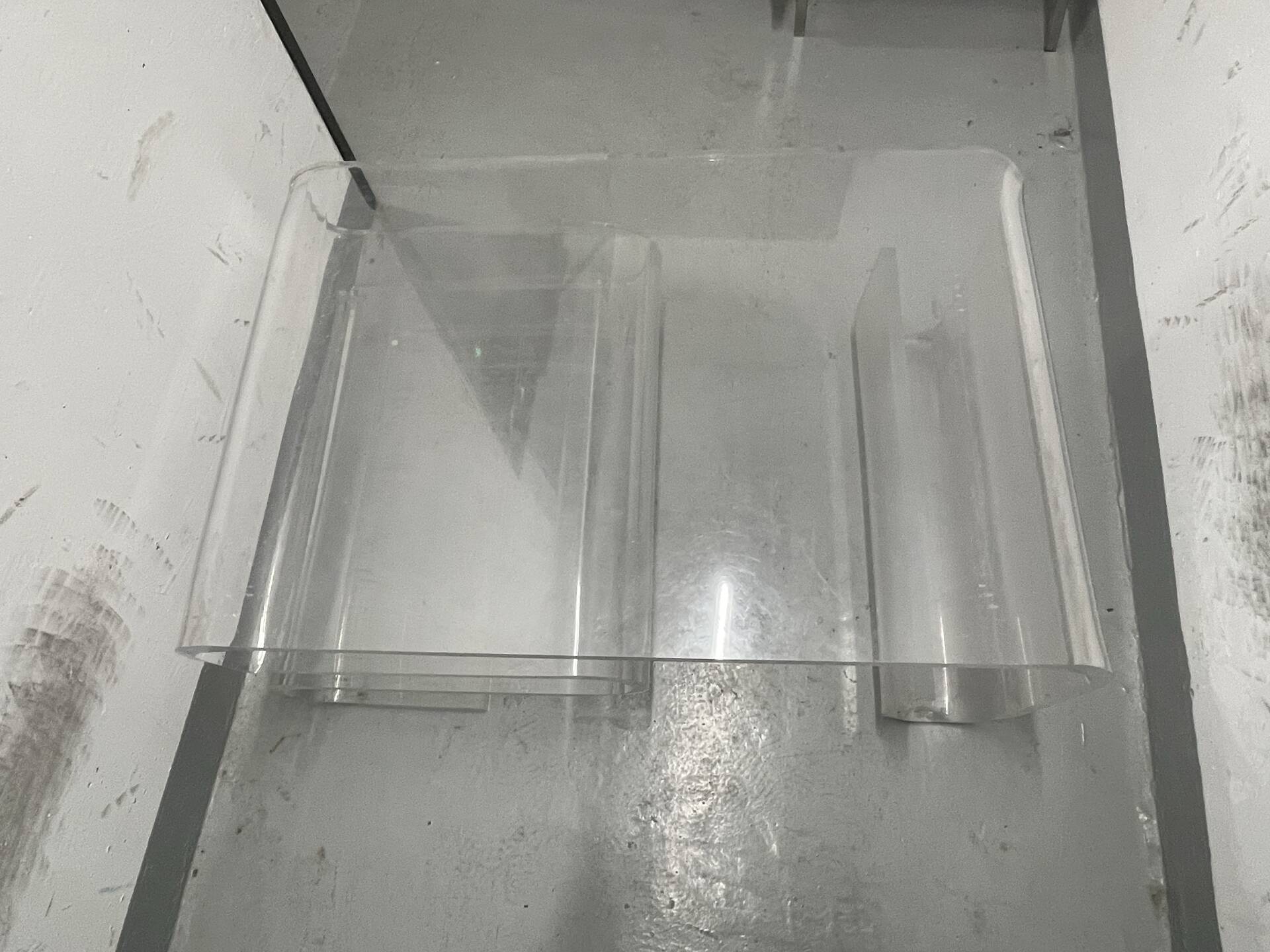 Vintage plexiglass coffee table