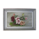 Oil painting on panel bouquet signed J.Delage