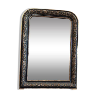 Napoleon III period mirror 90 x 65