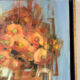 Bouquet to the Loire, oil on canvas signed Marinie 1984