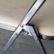 Set of 4 'Plia' dining chairs by Giancarlo Piretti