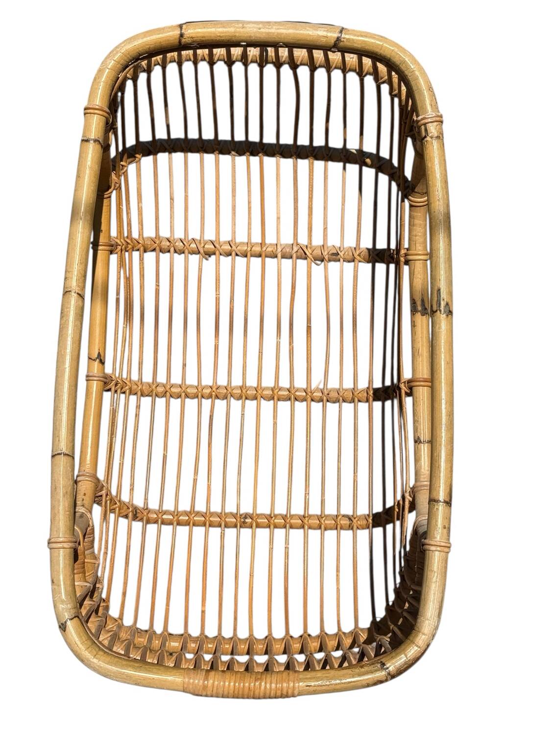 Fauteuil provençal suspendu, années 70