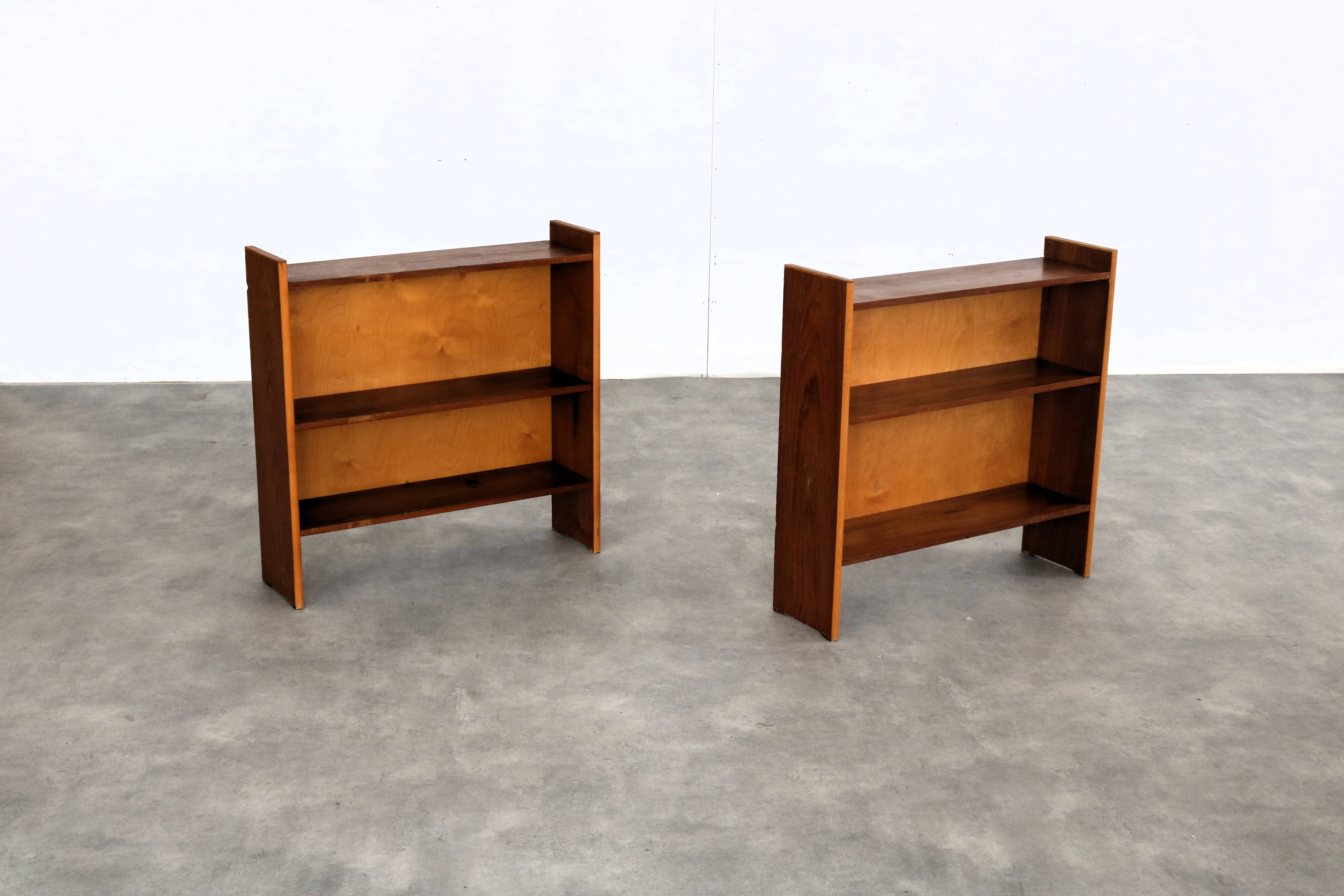 vintage libraries | cabinets | teak | 1960s