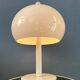 Lampe de table champignon vintage blanche Dijkstra style spatial