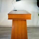Office 70s mahogany and white