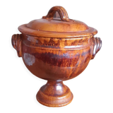 Terracotta tureen signed vieux Biot