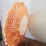 Plat à hors d'œuvre en verre irisé