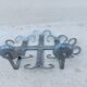 Vintage Scandinavian candle holder, Sweden town of Eskiltuna