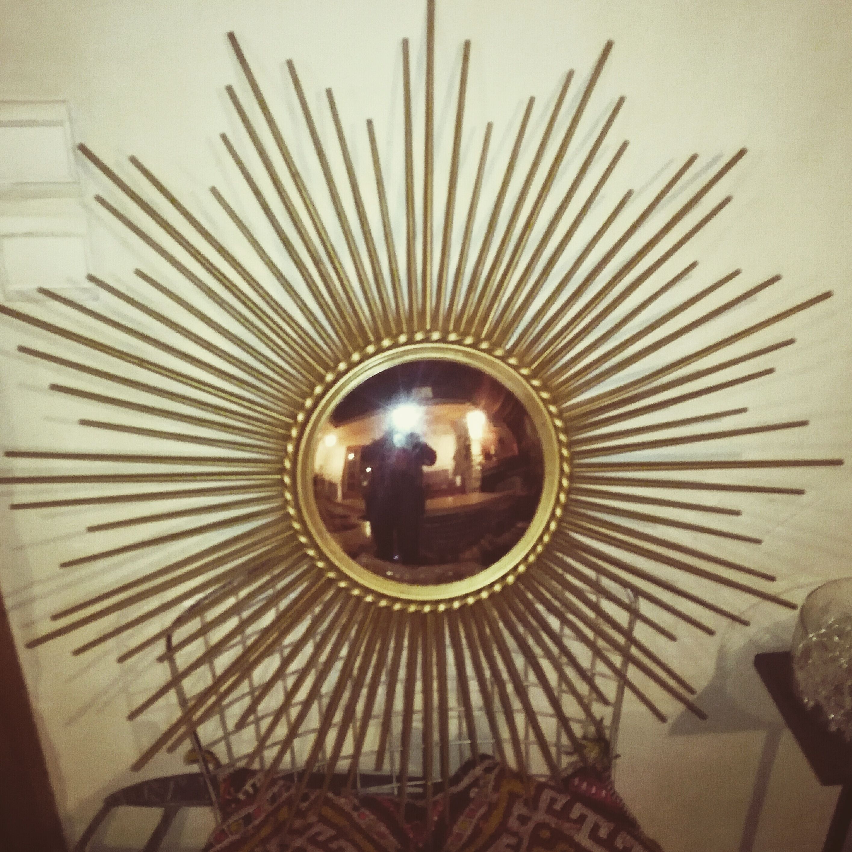 Sun witch mirror Chaty Vallauris 82cm