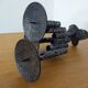 Brutalist Iron Candleholder, 1960s