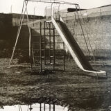 Photography children's playground. nineties