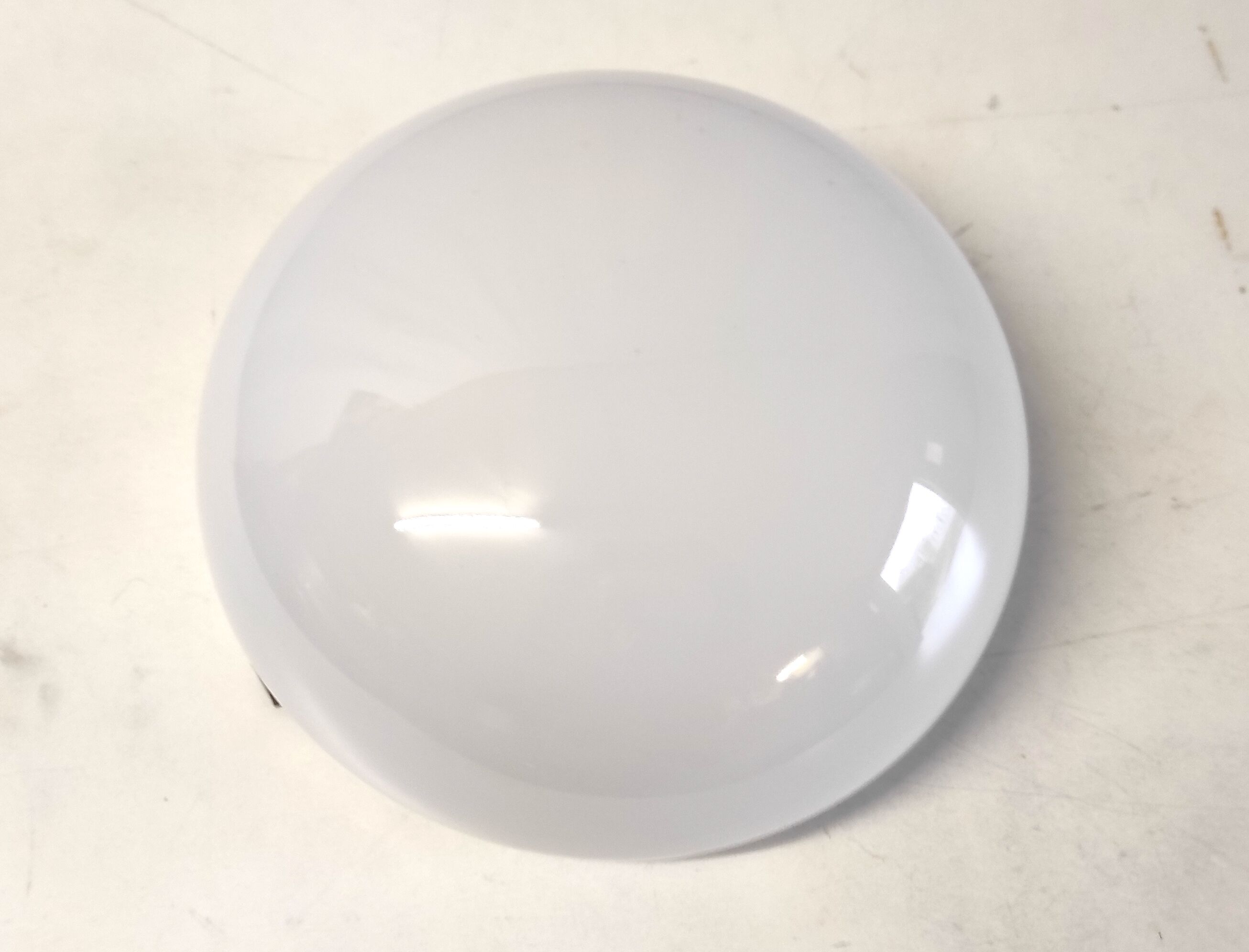 Plafonnier par Choisylux globe opaline années 60 70
