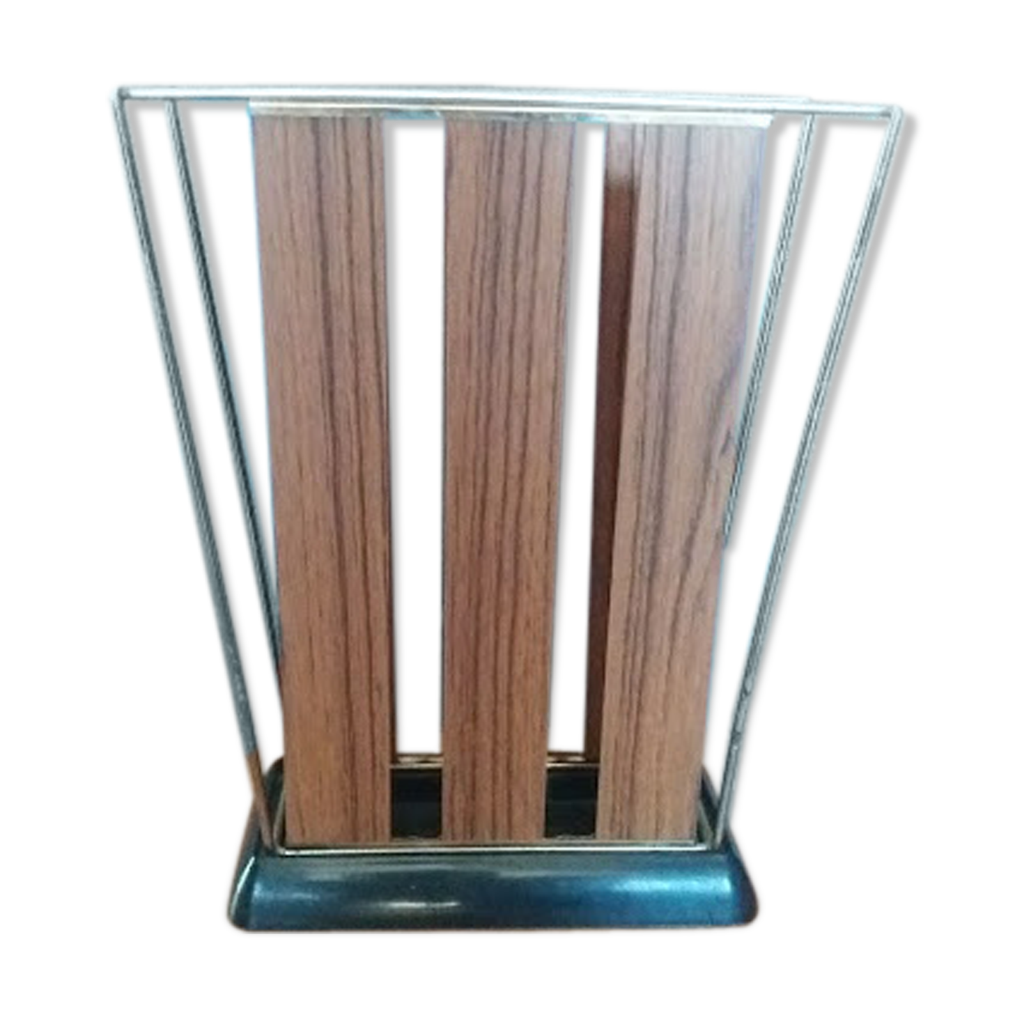 Brass and formica umbrella holder