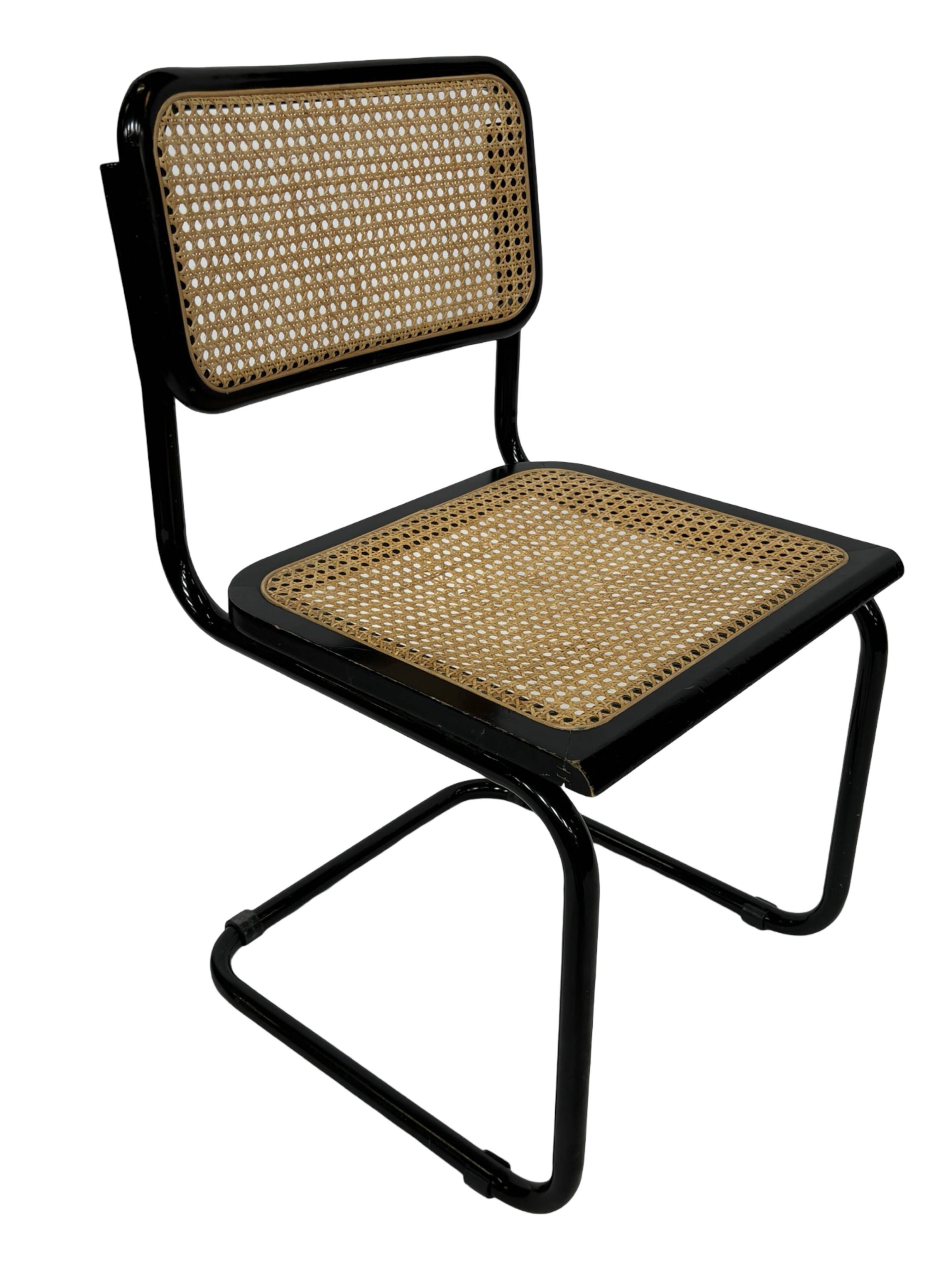 Vintage Cesca design chair b32 black model