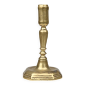 French Antique Candlestick in Bronze, 16th Century