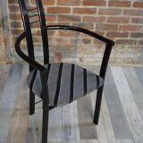 Set of 4 Italian design armchairs from the 80s