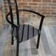 Set of 4 Italian design armchairs from the 80s