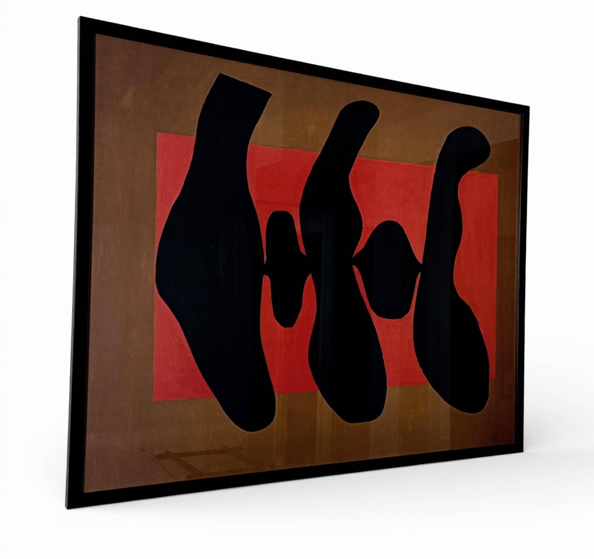 Robert Motherwell (Huile sur toile, The Dance II, 1952), Affiche/Impression, MOMA NY