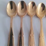 Gold coffee spoons and hallmark