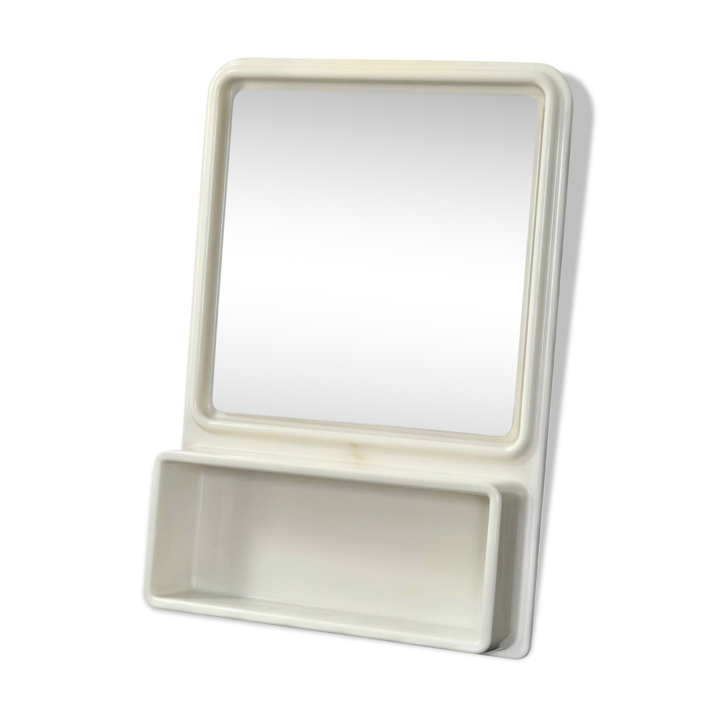 Vintage 1960s mirror shelf